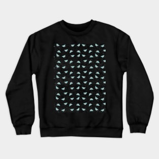 Paper planes in space Crewneck Sweatshirt